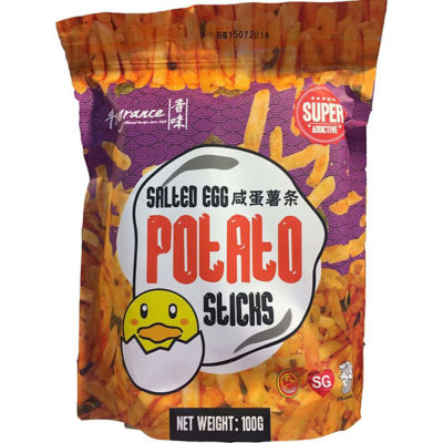 Buy Salted Egg Potato Sticks Online In Singapore Ishopchangi