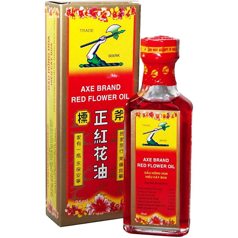 Axe Brand Red Flower Oil 35ml X 12