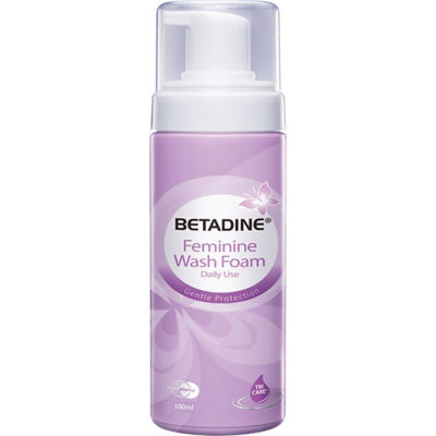 Buy Betadine Feminine Wash Foam 100ml Online in Singapore