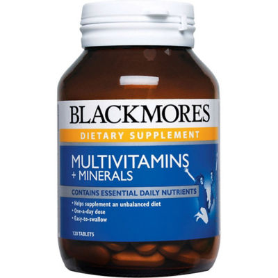 Buy BLACKMORES MULTIVITAMINS + MINERALS 120S Online in Singapore