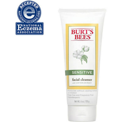 burt's bees cotton face wash