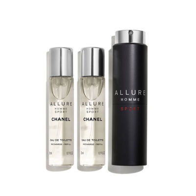 CHANEL ALLURE HOMME SPORT SET 3IN1 EDT (3X30ML) - HQ (Ready Stock)