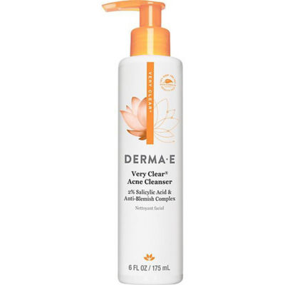derma acne 175ml cleanser clear very