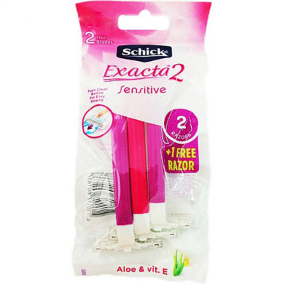 Buy SCHICK EXACTA2 WOMEN'S DISPOSABLE RAZORS 5'S + 2'S Online in Singapore