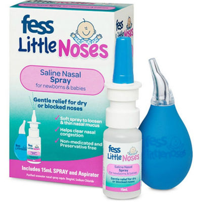 saline nasal spray help congestion