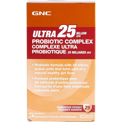 Buy GNC Ultra Probiotic Complex 25 billion CFUs (30 capsules) Online in