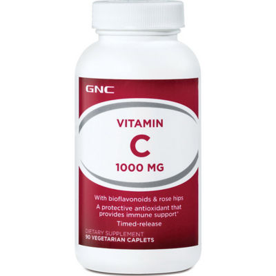 Buy GNC  Vitamin  C 1000mg 90 vegecaps Online Singapore 