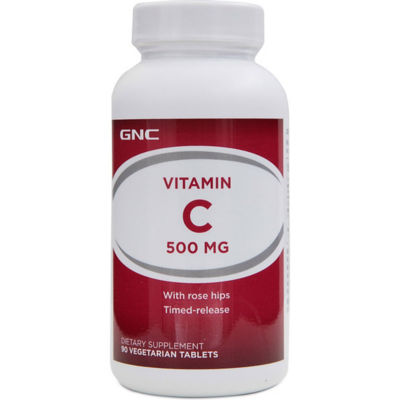 Buy Gnc Vitamin C 500mg With Rose Hips 90 Vegetabs Online In Singapore Ishopchangi