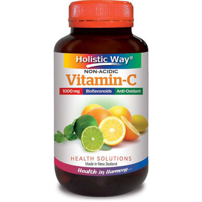 Buy Holistic Way NonAcidic Vitamin C 1000mg 60s Caplets Online in