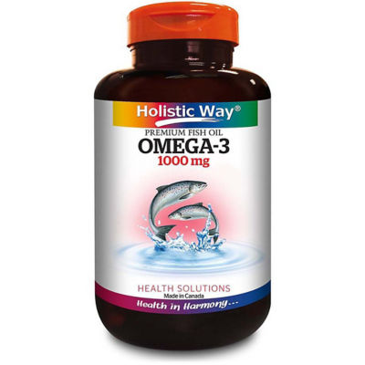 Buy Holistic Way Omega 3 ( Meg 3 ) 1000mg 180s Softgels Online in