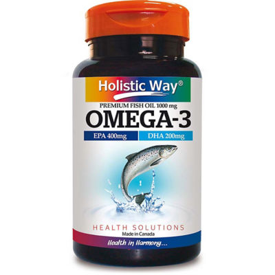 Buy Holistic Way Omega 3 1000mg 60s Softgels Online in Singapore