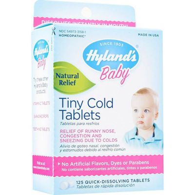 hyland's baby tiny cold tablets