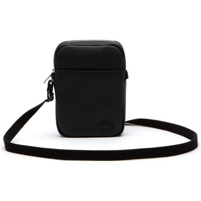 men's classic petit piqué vertical zip bag