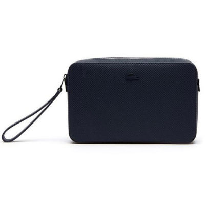 mens leather zipper pouch