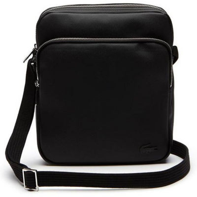 lacoste men's classic crossover bag