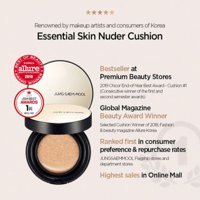 JUNGSAEMMOOL Essential Skin Nuder Cushion [Refill Included] SPF 50+/PA+++ - Medium 4