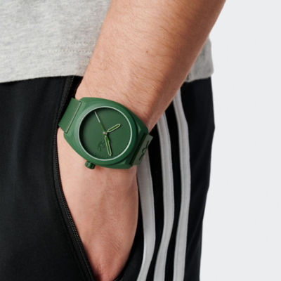 adidas Originals Project Three 42mm - Grn Eco-Ceramic/Grn/Grn Sili (AOST24053) 3