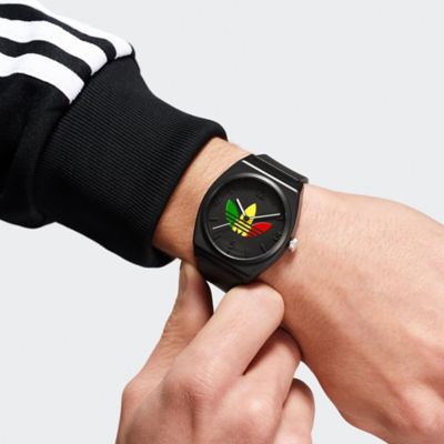 adidas Originals Project Two Grfx 38mm - Blk Resin/Blk/Blk Resin (AOST24071) 3