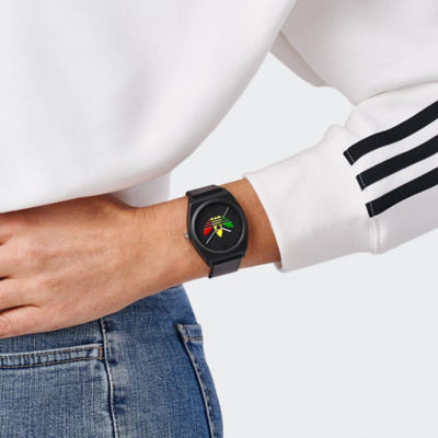adidas Originals Project Two Grfx 38mm - Blk Resin/Blk/Blk Resin (AOST24071) 4