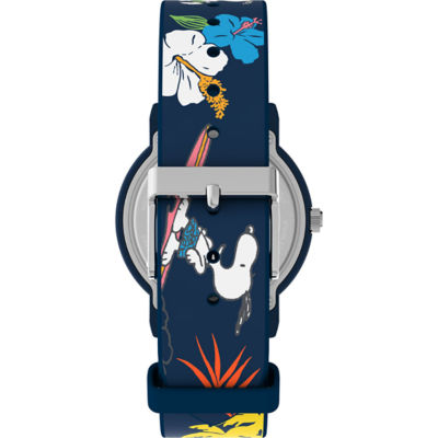 Timex Peanuts X Color Rush Just Beachy 36mm - Navy Sili (TW2V78600) 4