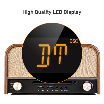 Nakamichi clock best sale radio bluetooth speaker