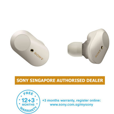 Buy Sony Wf1000xm3 True Wireless Noise Cancelling Headphones Online Singapore Ishopchangi
