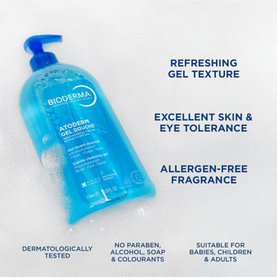 BIODERMA Atoderm Gel Douche Gentle Cleansing Gel 3