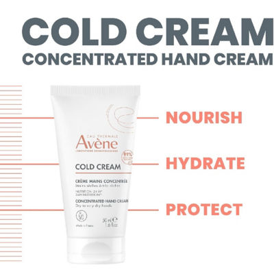AVENE Cold Cream Concentrated Hand Cream 50ml 3
