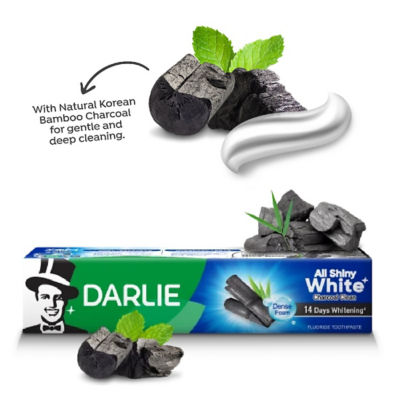 DARLIE 黑人超白竹炭深洁牙膏 3X140G 2