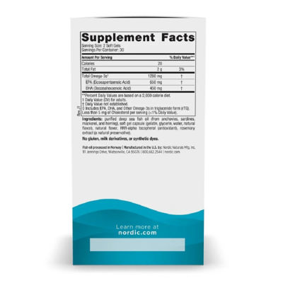 NORDIC NATURALS, Ultimate Omega 1280 毫克顶级鱼油 (柠檬味) 3