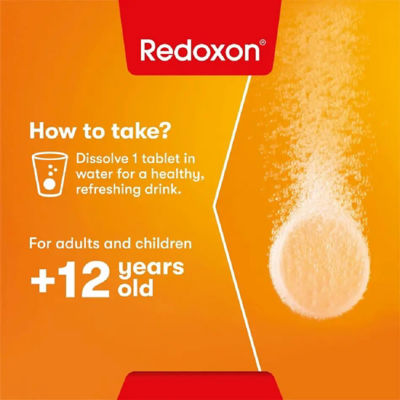 Redoxon Triple Action Orange Effervescent 10s 3