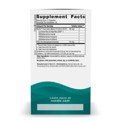 NORDIC NATURALS 北欧植物群益生菌每日配方胶囊（60粒） 3