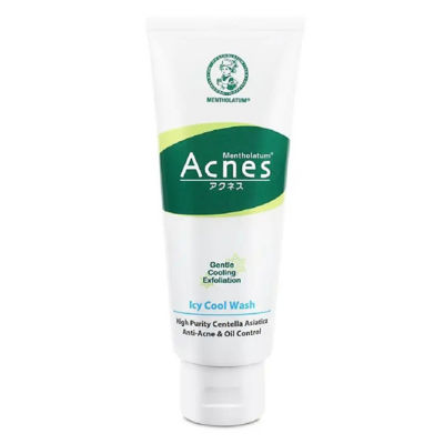 Buy MENTHOLATUM ACNES Icy Cool Face Wash Foam 100G Online in