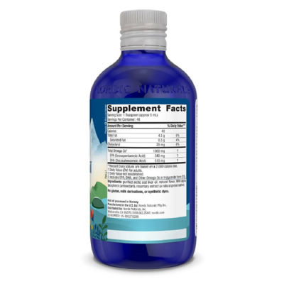 NORDIC NATURALS 鳕鱼肝油 8液盎司（237毫升） 3