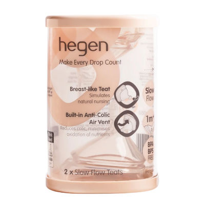 Hegen 奶嘴2件套 - 慢流量 2
