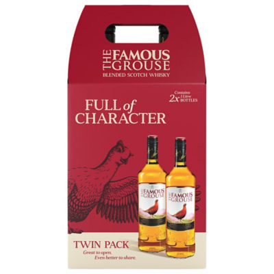 THE FAMOUS GROUSE [BUNDLE of 2] THE FAMOUS GROUSE 1000ML 1
