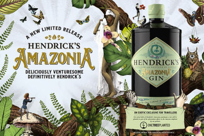 Buy HENDRICKS AMAZONIA GIN 1000ML 43.4 Online in Singapore