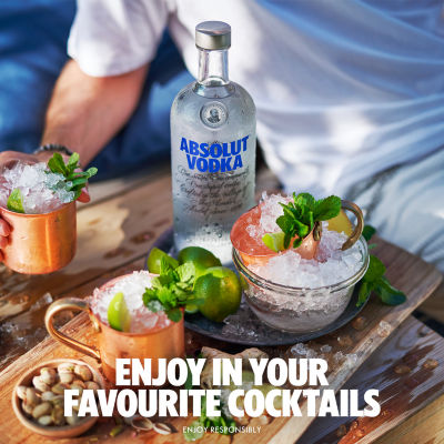 ABSOLUT 绝对伏特加 原味 1000ML 5