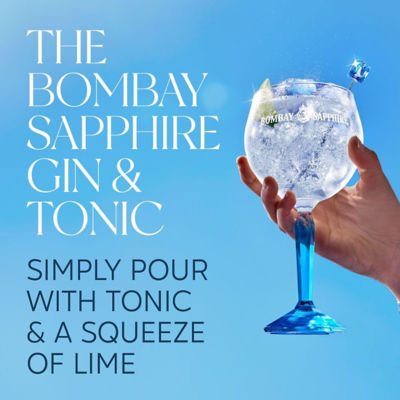 BOMBAY 孟买蓝宝石金酒 1000ML 5