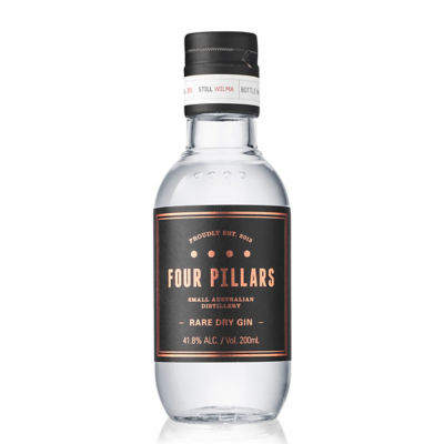 FOUR PILLARS RARE DRY GIN 200ML 41.8% MINIATURE