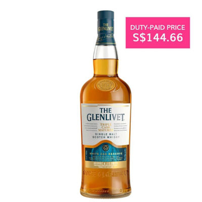 Buy THE GLENLIVET TRIPLE CASK MATURED WHITE OAK RESERVE SINGLE MALT WHISKY 40 1000ML Online in