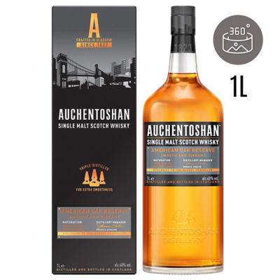 AUCHENTOSHAN AMERICAN OAK 1000ML 40% CTN GTR 5