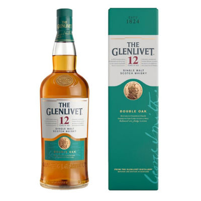 THE GLENLIVET 12 YEARS OLD SINGLE MALT WHISKY 40% 1000ML