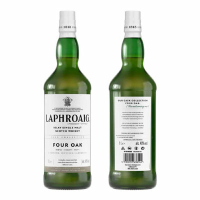 Buy LAPHROAIG 4OAK 1000ML GTR 40% Online in Singapore | iShopChangi