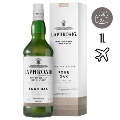 Laphroaig 拉弗格 四桶单一麦芽威士忌 1000ML GTR 40% 5