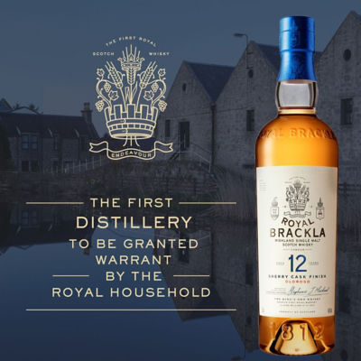 ウイスキー  Brackla 12 Year Old Buy ROYAL BRACKLA 12 YEAR OLD 1000ML 46% Online in Singapore