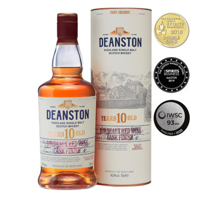 DEANSTON 10 YEAR OLD BORDEAUX CASK 700ML 46.3%