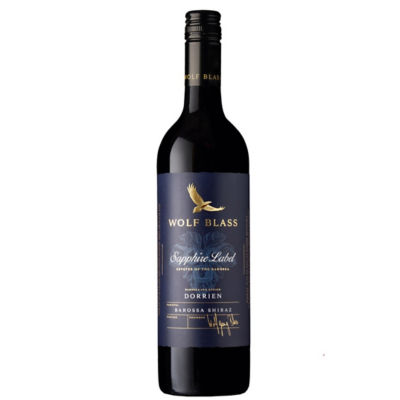 WOLF BLASS ESTATES OF BAROSSA SAPPHIRE LABEL DORRIEN SHIRAZ 750ML 14.50%