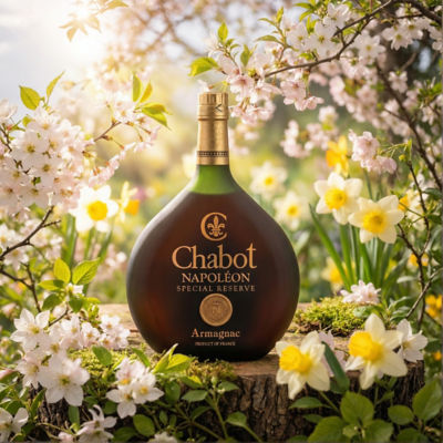 CHABOT NAPOLEAN SPECIAL RESERVE ARMAGNAC 1L WITH GIFT BOX 3