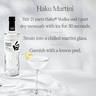 HAKU VODKA 1000ML 40% 5